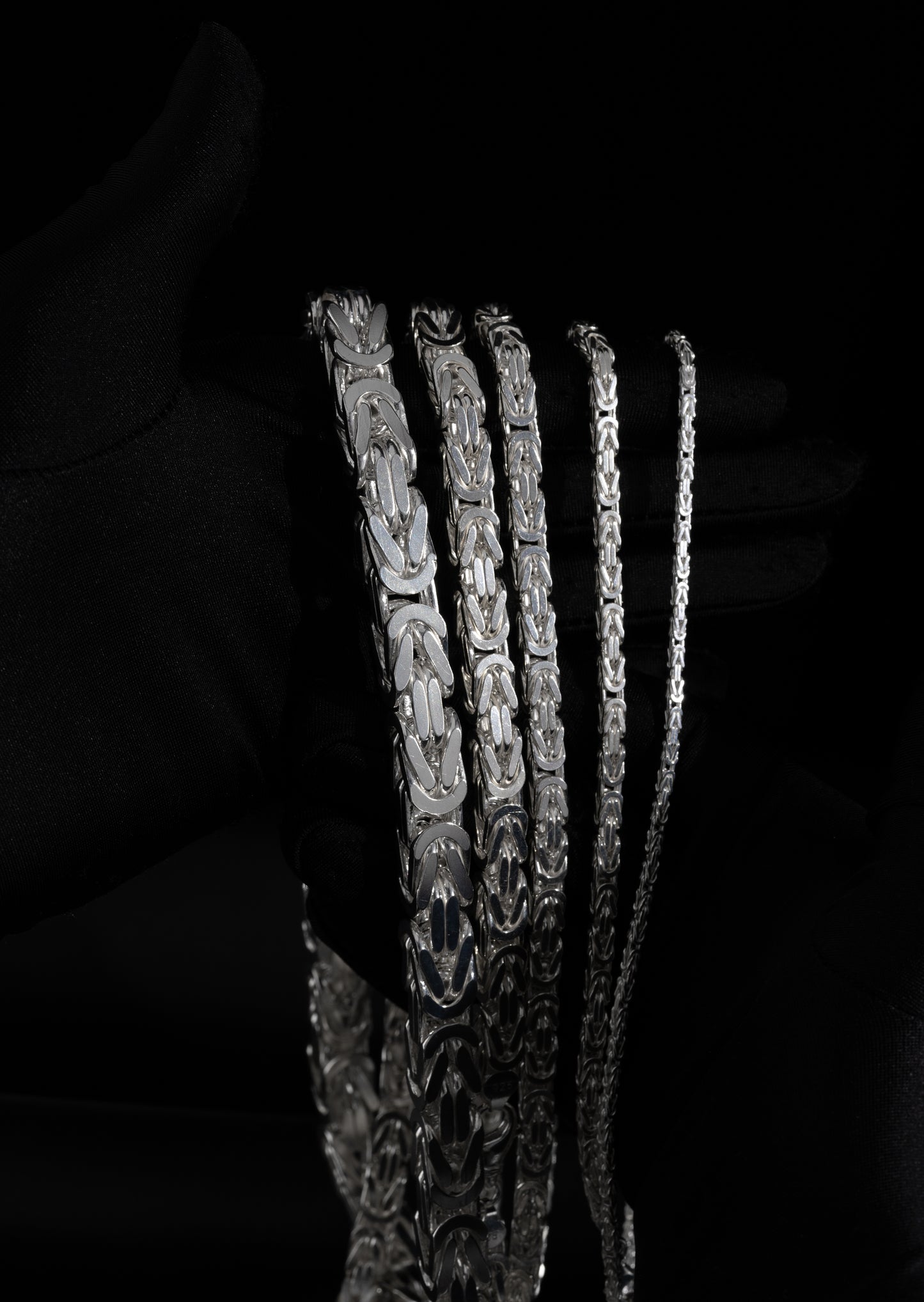 KejsarlÀnk Halsband 3mm - 925 Silver - Kejsar