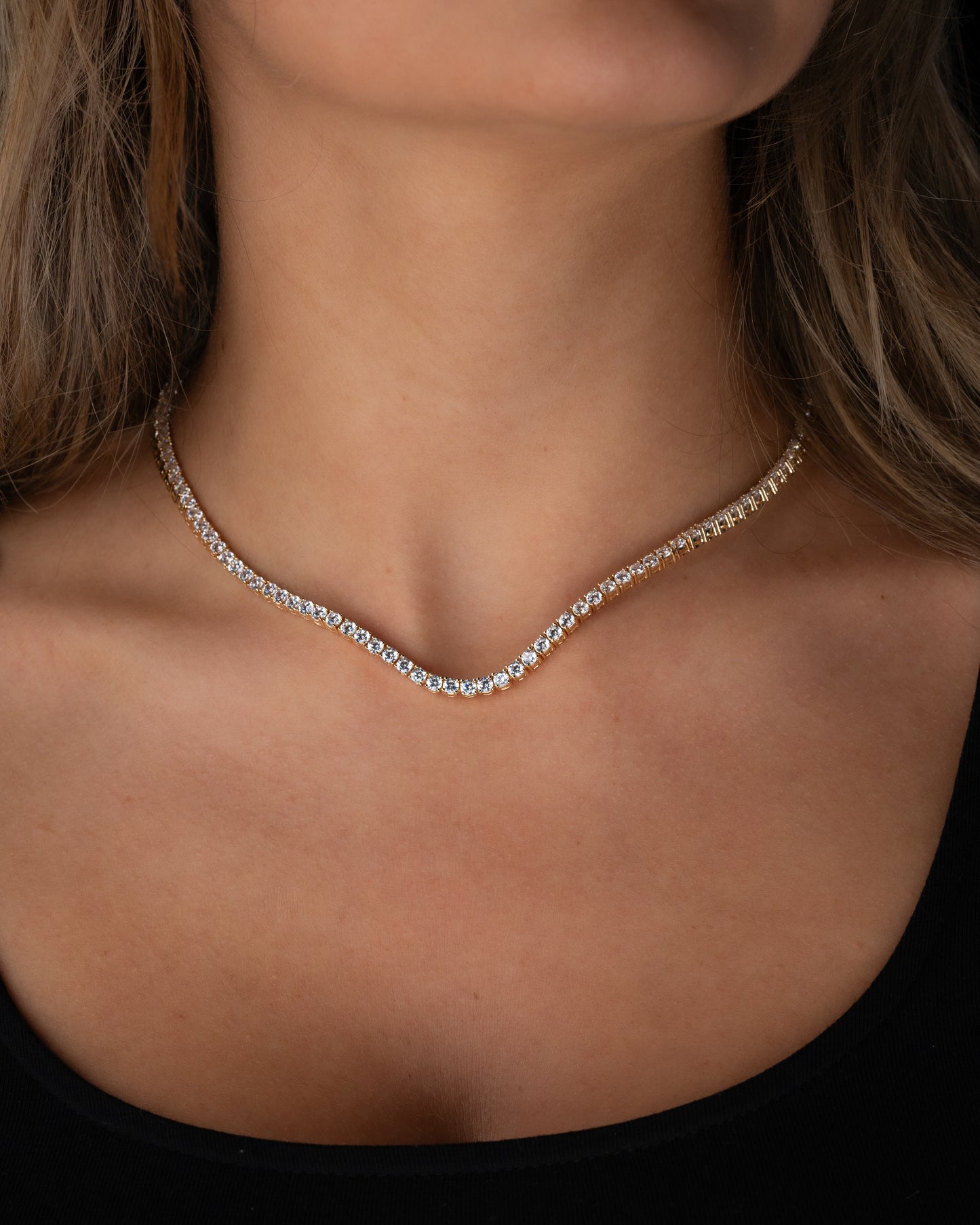 Tennis Halsband 3mm Lady - Kejsar
