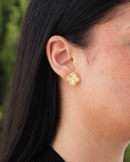 Four Leaf Clover Earring