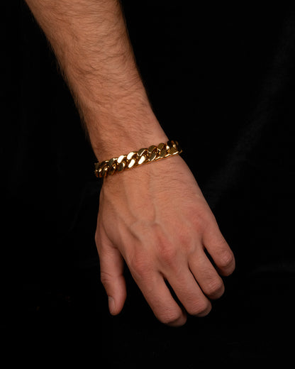 Cuban Link Armband 14mm - Kejsar
