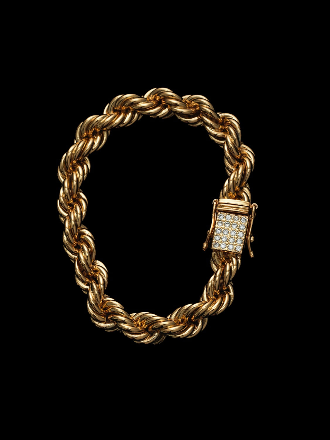 Cordell Armband 10mm - 18K Guldpläterad - Kejsar