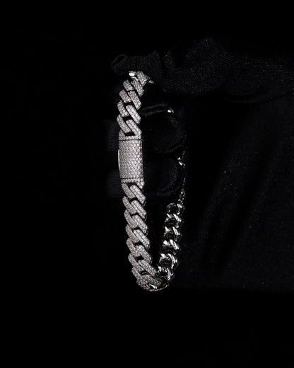 Iced Out Cuban Link Armband HERR - Kejsar