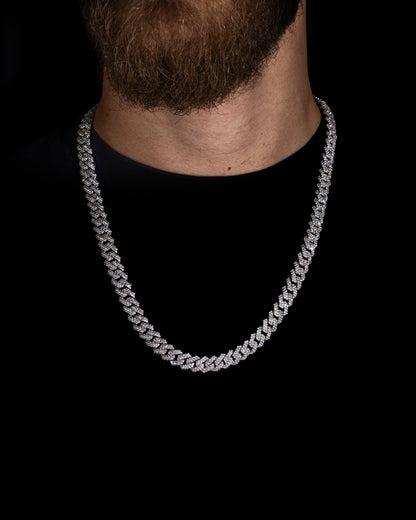 Iced Out Cuban Link Halsband - Kejsar