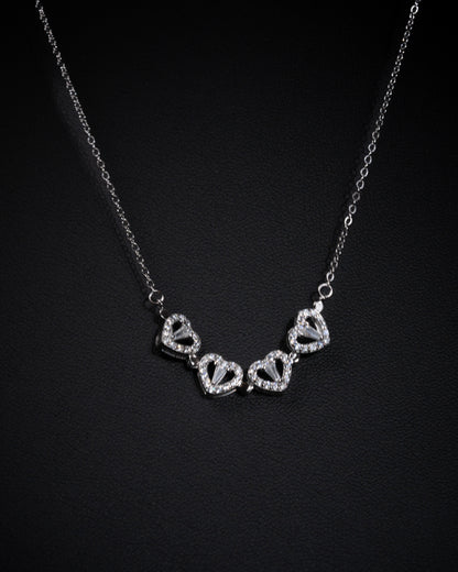 Heart Clover Foldable Necklace - Kejsar