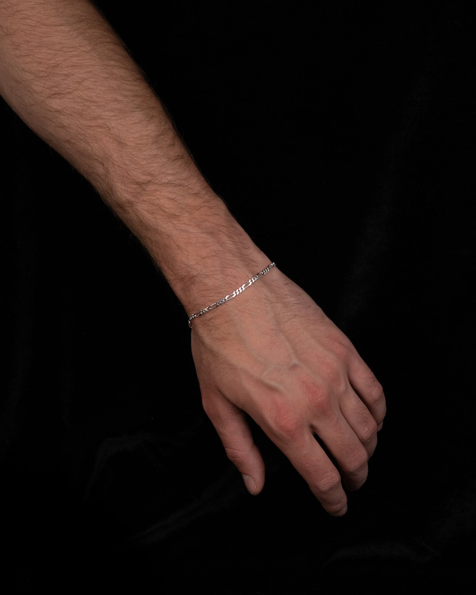 Figaro Armband 3mm HERR - Kejsar