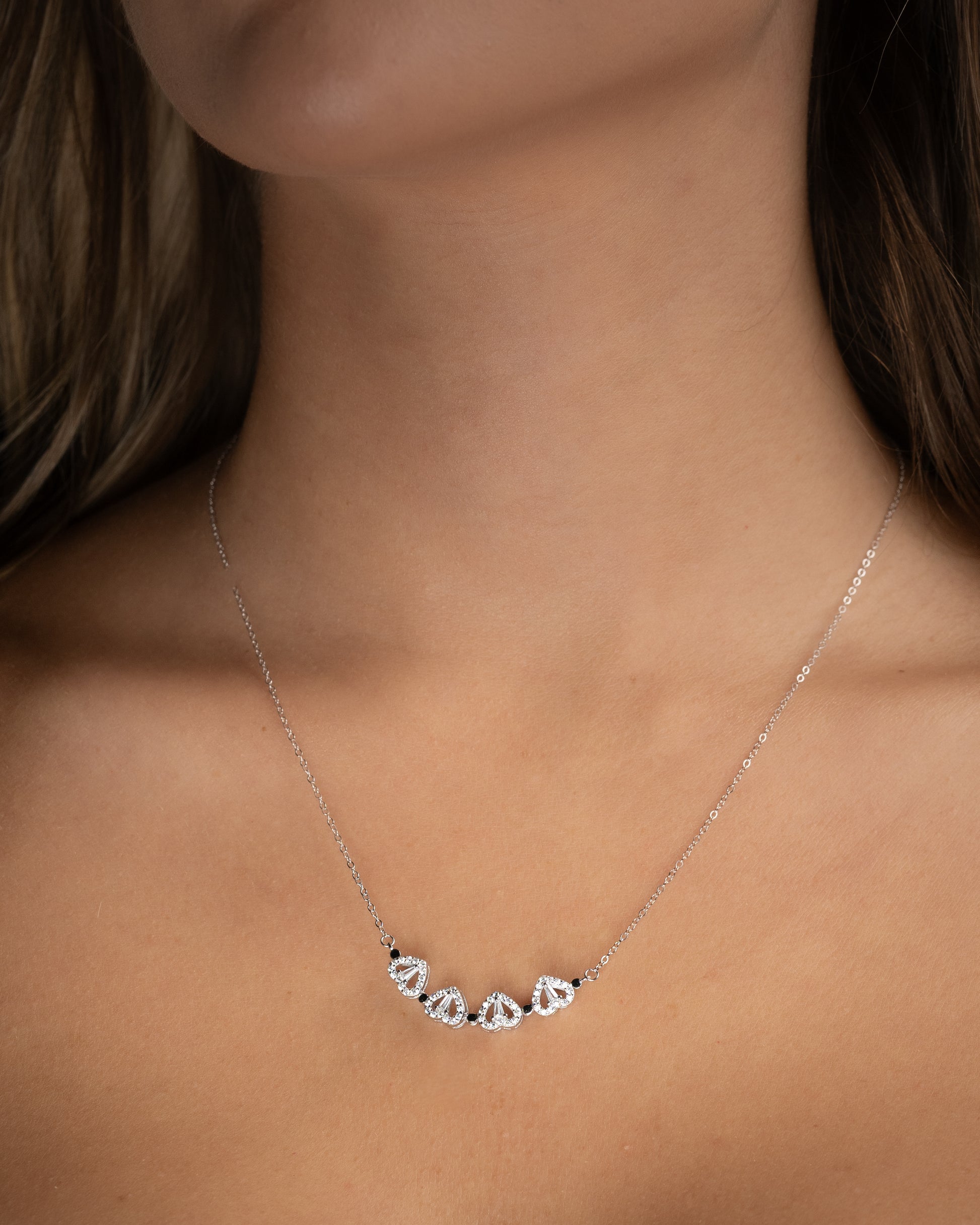 Heart Clover Foldable Necklace - Kejsar