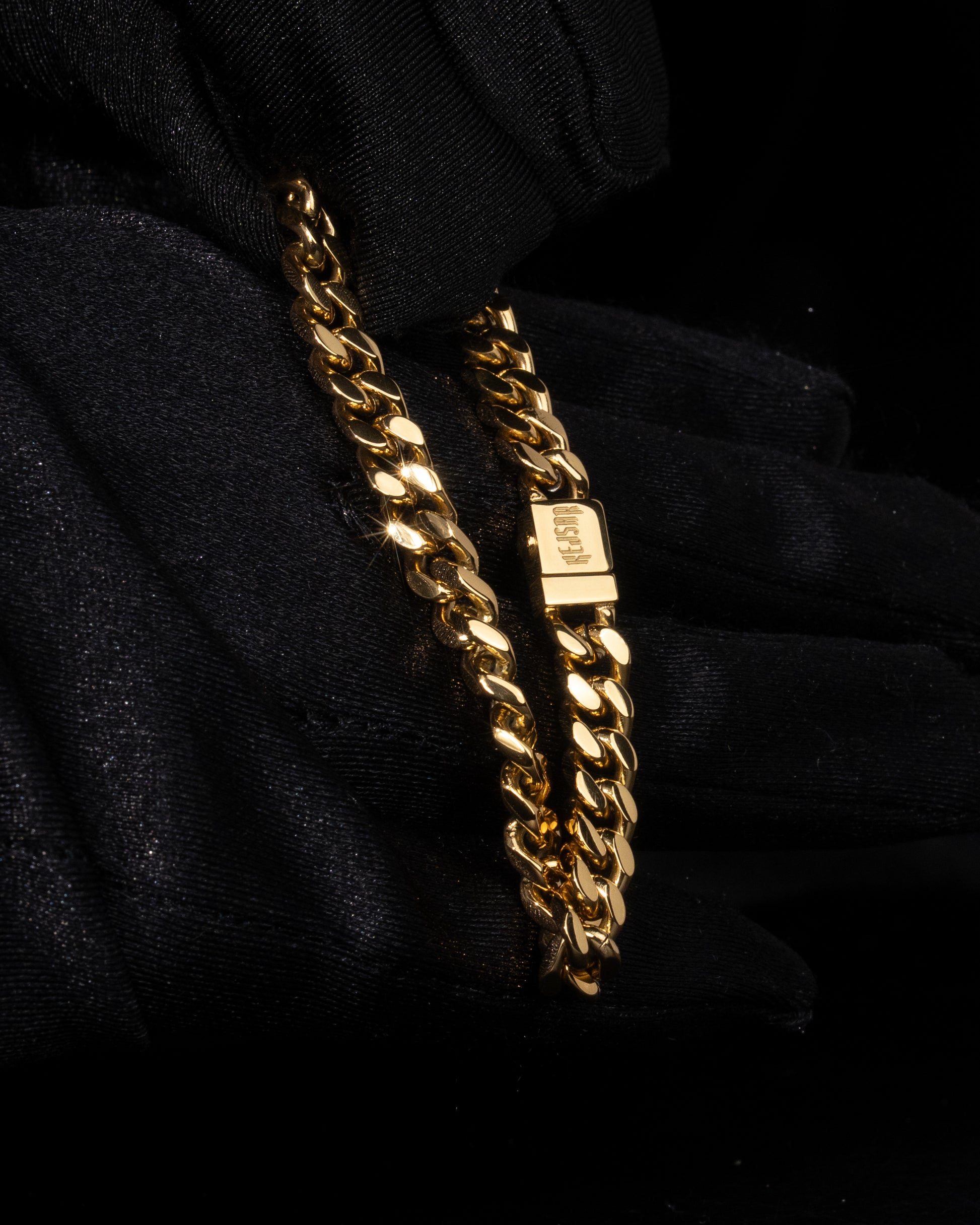 Cuban Link Armband 6mm HERR - Kejsar