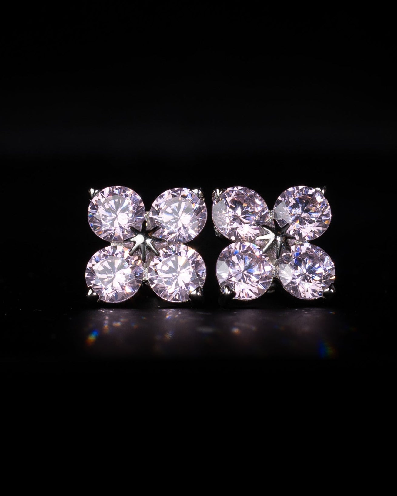 Four Stone Diamond Earrings - Kejsar