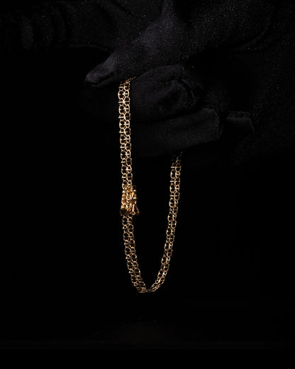 X-länk Armband - 18K Guld - Kejsar