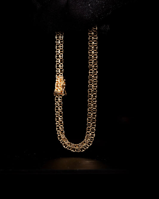 X-länk Armband - 18K Guld - Kejsar