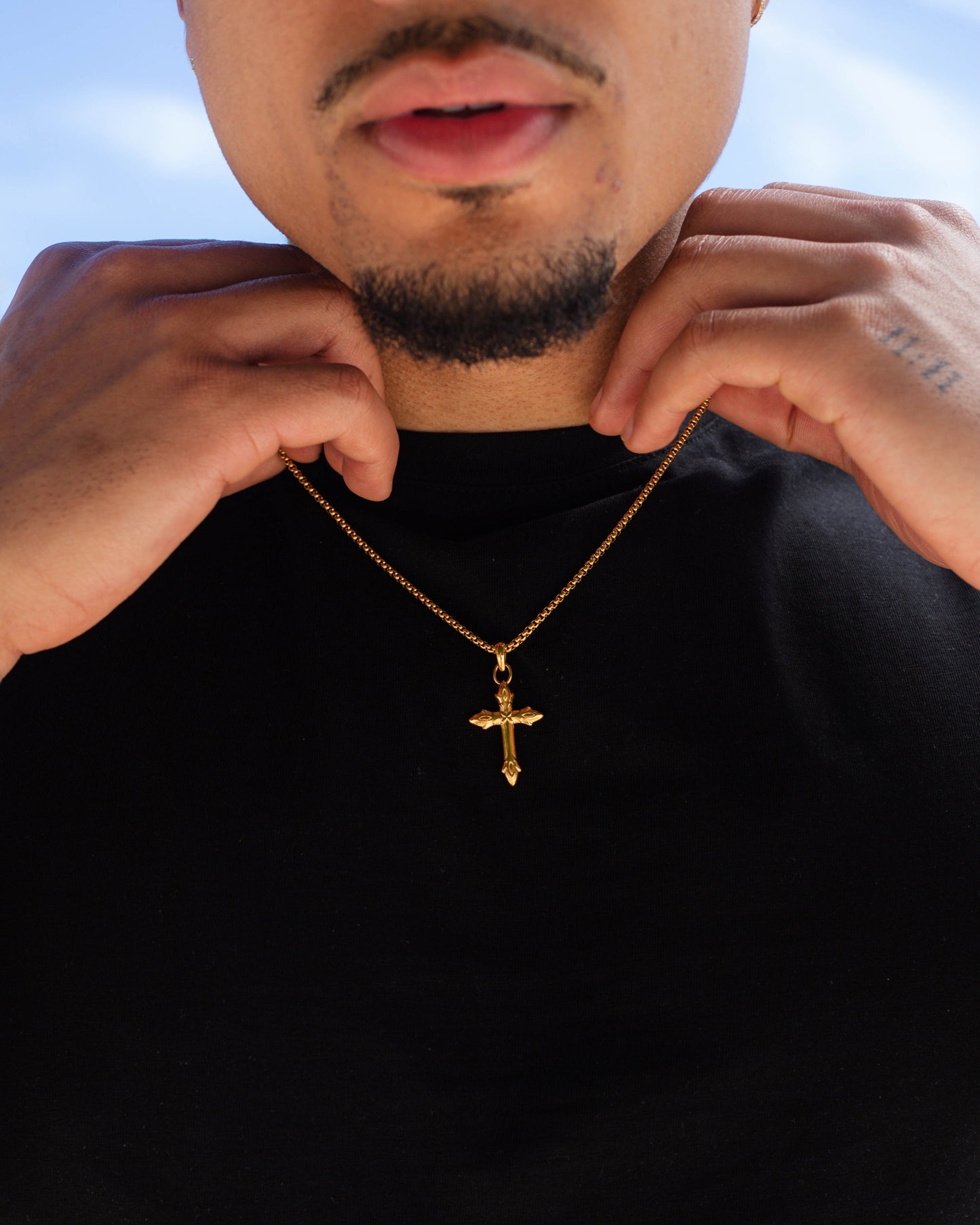 Icon Cross Necklace