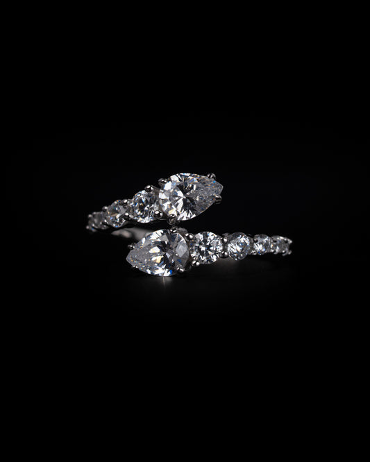 Double Drop Diamond Ring - Kejsar