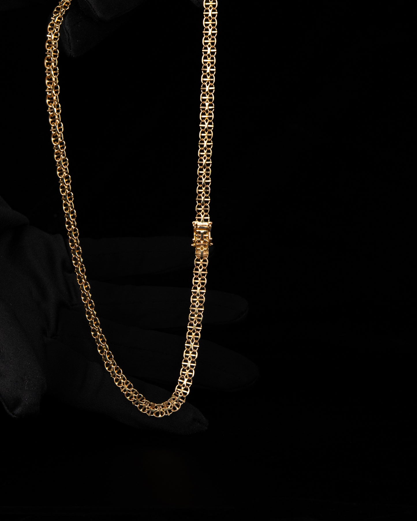 X-Länk Halsband 18K guld - Kejsar