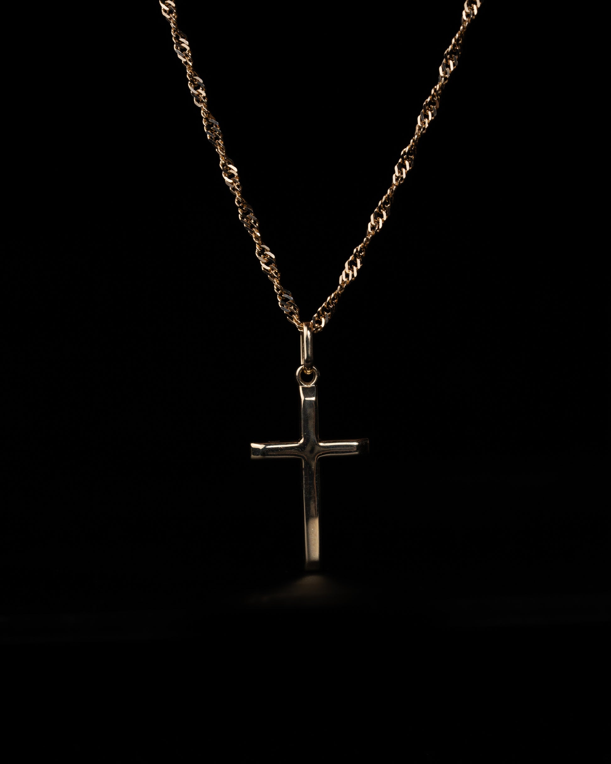 Kors halsband - 18K Guld - Kejsar
