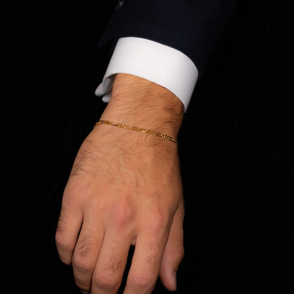Figaro Armband 3mm - Kejsar
