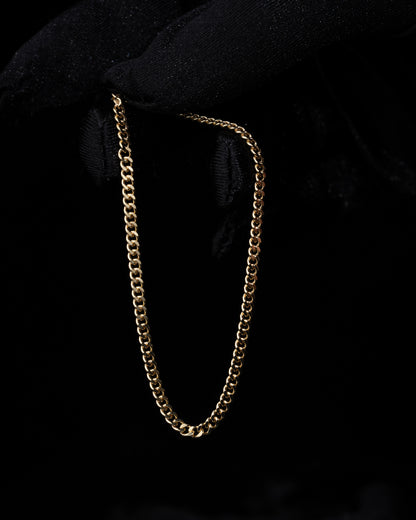 Pansarlänk Armband Lady 2.5mm - 18K Guld - Kejsar