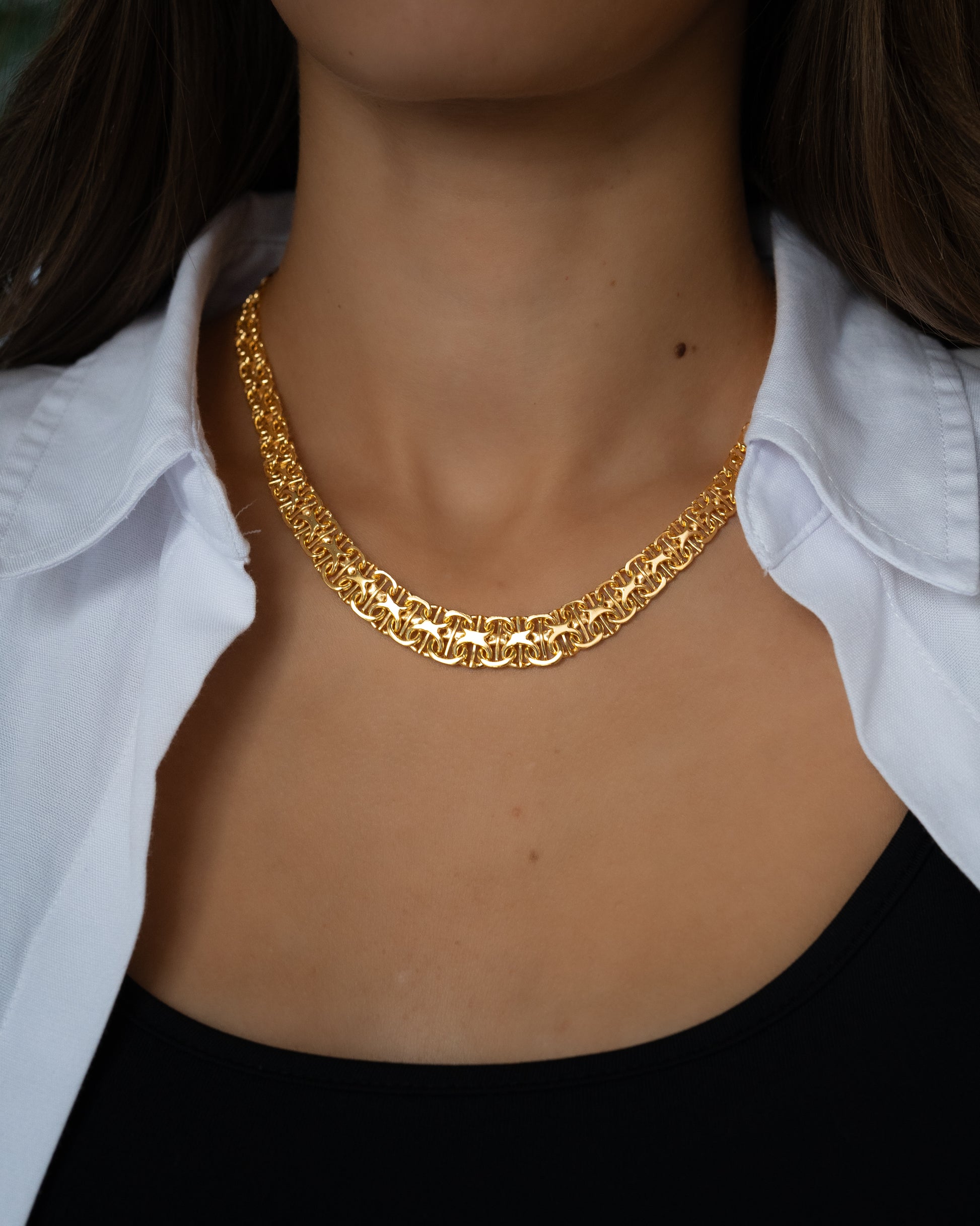 X-Länk Halsband Small - Kejsar