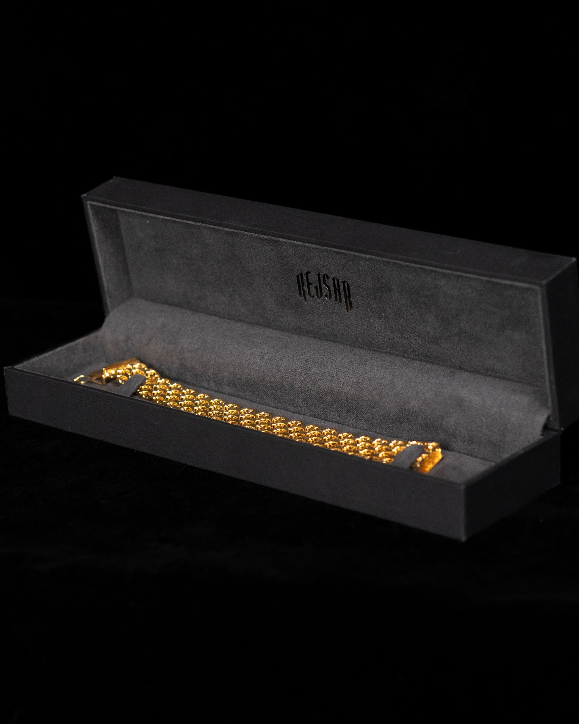 X-länk Armband - 18K Guld - Kejsar